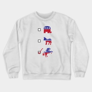 Vote Unicorn! Crewneck Sweatshirt